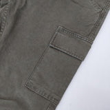 Johnbull スキニーカーゴパンツ ストレッチ素材 パンツ カーキ レディース ジョンブル【中古】5-0807G∞