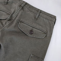 Johnbull スキニーカーゴパンツ ストレッチ素材 パンツ カーキ レディース ジョンブル【中古】5-0807G∞