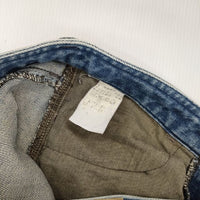 Johnbull スキニージーンズ ストレッチ素材 ダメージ加工 デニムパンツ ライトブルー レディース ジョンブル【中古】5-0807G∞
