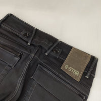 G-STAR コーティングデニムパンツ 50102773 ジーンズ デニムパンツ ブラック レディース ジースター【中古】5-0807G∞