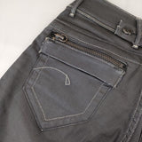 G-STAR コーティングデニムパンツ 50102773 ジーンズ デニムパンツ ブラック レディース ジースター【中古】5-0807G∞
