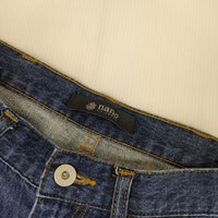nano universe ワイド ジーンズ デニムパンツ ブルー レディース ナノユニバース【中古】5-0807G∞