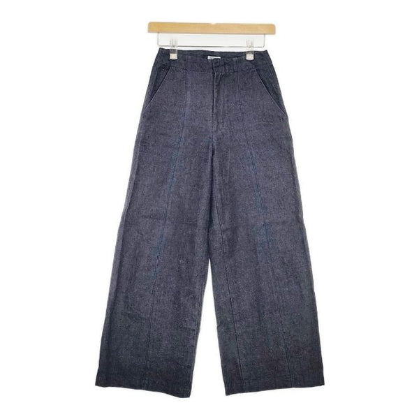 TODAYFUL ワイド ジーンズ インディゴ デニムパンツ ネイビー レディース トゥデイフル【中古】5-0807G∞