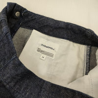 TODAYFUL ワイド ジーンズ インディゴ デニムパンツ ネイビー レディース トゥデイフル【中古】5-0807G∞
