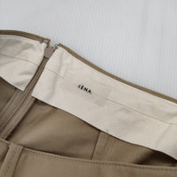 IENA ボリュームチノスカート 定価17600円 ロングスカート 22AW ベージュ レディース イエナ【中古】5-0807M∞