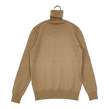 TRENTA OTTO トレンタオット 日本製 ウール タートルネック セーター ニット ベージュ メンズ【中古】5-0814T∞
