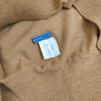 TRENTA OTTO トレンタオット 日本製 ウール タートルネック セーター ニット ベージュ メンズ【中古】5-0814T∞