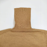 TRENTA OTTO トレンタオット 日本製 ウール タートルネック セーター ニット ベージュ メンズ【中古】5-0814T∞
