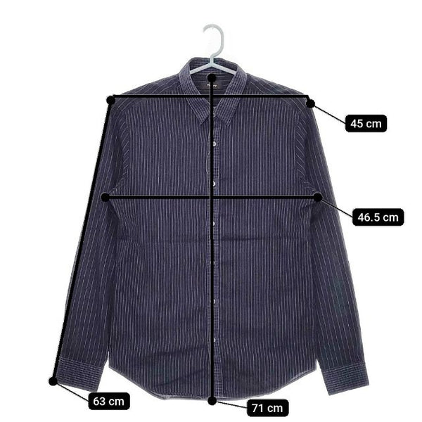 MAATEE & SONS ネイビー　長袖シャツ WORK SHIRTS(1(MEN) Navy Top/ネイビートップ): MAATEE&SONS