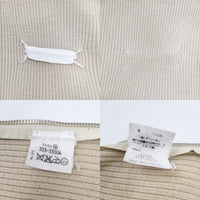 MARTIN MARGIELA 平面期 アーティザナル ドライバーズニット 白タグ オリゾンティ イタリア製 ベスト ベージュ レディース マルタンマルジェラ【中古】5-0811T◎