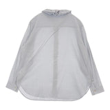 Conges payes ADIEU TRISTESSE フリル 比翼ボタン ブラウス シャツ ライトブルー レディース コンジェ ペイエ【中古】5-0807M∞