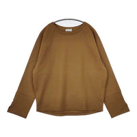 Sally Scott 新品 フェルトウールカットソー 定価23000円 ニットソー セーター ニット ブラウン レディース サリースコット【中古】5-0814T∞