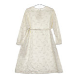 Sally Scott 未使用品 Spill ○△□柄 定価49500円 サイズ9 ワンピース アイボリー レディース サリースコット【中古】5-0323M♪
