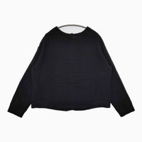 LOISIR ウール 2way ニット カーディガン ブラック レディース ロワズィール【中古】5-0814T∞