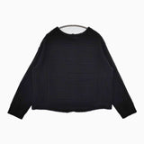 LOISIR ウール 2way ニット カーディガン ブラック レディース ロワズィール【中古】5-0814T∞