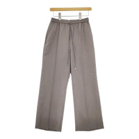green label relaxing 3614-199-2659 イージーパンツ センタープレス パンツ グレー レディース グリーンレーベルリラクシング【中古】5-0420M△