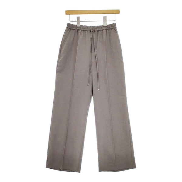green label relaxing 3614-199-2659 イージーパンツ センタープレス パンツ グレー レディース グリーンレーベルリラクシング【中古】5-0420M△