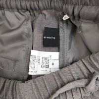 green label relaxing 3614-199-2659 イージーパンツ センタープレス パンツ グレー レディース グリーンレーベルリラクシング【中古】5-0420M△