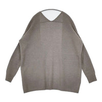 SOEJU フォックス混ポケット付きカーディガン S-00-NT-048 羽織 ガウン カーディガン グレー レディース ソージュ【中古】5-0814T∞