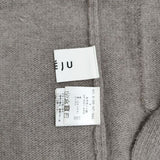 SOEJU フォックス混ポケット付きカーディガン S-00-NT-048 羽織 ガウン カーディガン グレー レディース ソージュ【中古】5-0814T∞