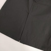 TRAVAIL MANUEL T/Cツイルミモレタイトスカート 5025-43 ロングスカート ブラック レディース トラバイユマニュアル【中古】5-0807M∞