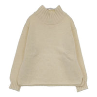 MHL. BRITISH WOOL 595-2263500 スコットランド製 セーター ニット 22AW キナリ ベージュ レディース エムエイチエル【中古】5-0820T∞