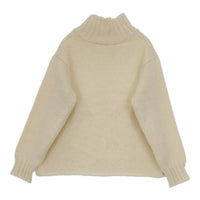 MHL. BRITISH WOOL 595-2263500 スコットランド製 セーター ニット 22AW キナリ ベージュ レディース エムエイチエル【中古】5-0820T∞