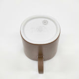 mina perhonen nolla 定価3410円 楕円形 マグカップ ブラウン レディース ミナペルホネン【中古】5-0414G◎