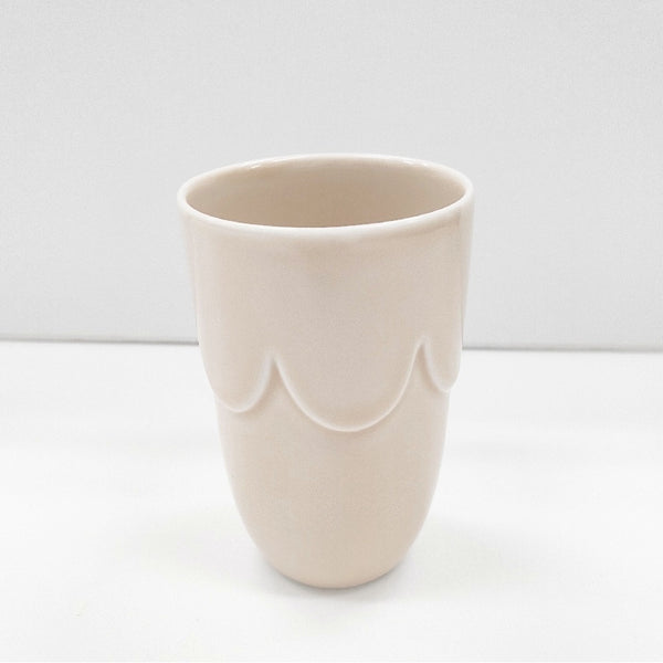mina perhonen pudding 定価2310円 コップ 食器 アイボリー レディース ミナペルホネン【中古】5-0414G◎