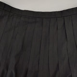 BLAMINK タックデザインコットンラップスカート 7924-299-0212 定価88000円 ロングスカート ブラック レディース ブラミンク【中古】5-0403M∞