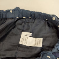 JOURNAL STANDARD relume コットン シルク イージーパンツ 36 ドット パンツ ネイビー レディース ジャーナルスタンダードレリューム【中古】5-0316M∞