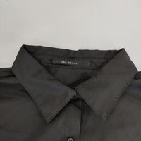ZAMPA アーバンヒムス urban hymns 袖ニットリブ 長袖シャツ ブラック グレー レディース ザンパ【中古】5-0901T∞