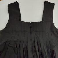 ATON OPAGNW0809 TECHNO WOOL オーバーオール 定価75900円 オールインワン サロペット ブラック レディース エイトン【中古】5-0906T∞
