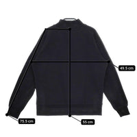 NEUTRALWORKS ニュートラルワークス ライトウォーム スウェットロングスリーブ モックネック  長袖Ｔシャツ カットソー ロンＴ ブラック レディース【中古】5-0316M∞