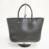 ARTS&SCIENCE Simple box bag レザー 053-B073-890 牛革 トートバッグ ブラック レディース アーツ&サイエンス【中古】5-0227G◎