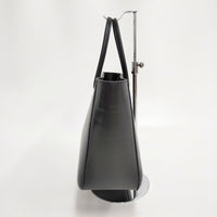 ARTS&SCIENCE Simple box bag レザー 053-B073-890 牛革 トートバッグ ブラック レディース アーツ&サイエンス【中古】5-0227G◎