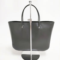 ARTS&SCIENCE Simple box bag レザー 053-B073-890 牛革 トートバッグ ブラック レディース アーツ&サイエンス【中古】5-0227G◎