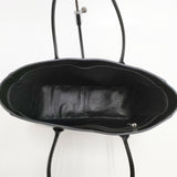 ARTS&SCIENCE Simple box bag レザー 053-B073-890 牛革 トートバッグ ブラック レディース アーツ&サイエンス【中古】5-0227G◎