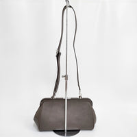 ARTS&SCIENCE Box gamaguchi bag 2WAYドクターズバッグ レザー 093-B02C-850 牛革 ハンドバッグ ブラウン レディース アーツ&サイエンス【中古】5-0227G◎