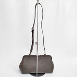 ARTS&SCIENCE Box gamaguchi bag 2WAYドクターズバッグ レザー 093-B02C-850 牛革 ハンドバッグ ブラウン レディース アーツ&サイエンス【中古】5-0227G◎
