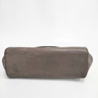 ARTS&SCIENCE Box gamaguchi bag 2WAYドクターズバッグ レザー 093-B02C-850 牛革 ハンドバッグ ブラウン レディース アーツ&サイエンス【中古】5-0227G◎