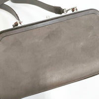 ARTS&SCIENCE Box gamaguchi bag 2WAYドクターズバッグ レザー 093-B02C-850 牛革 ハンドバッグ ブラウン レディース アーツ&サイエンス【中古】5-0227G◎