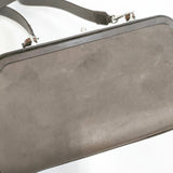 ARTS&SCIENCE Box gamaguchi bag 2WAYドクターズバッグ レザー 093-B02C-850 牛革 ハンドバッグ ブラウン レディース アーツ&サイエンス【中古】5-0227G◎