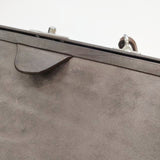 ARTS&SCIENCE Box gamaguchi bag 2WAYドクターズバッグ レザー 093-B02C-850 牛革 ハンドバッグ ブラウン レディース アーツ&サイエンス【中古】5-0227G◎