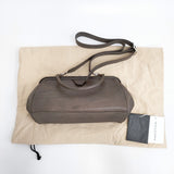 ARTS&SCIENCE Box gamaguchi bag 2WAYドクターズバッグ レザー 093-B02C-850 牛革 ハンドバッグ ブラウン レディース アーツ&サイエンス【中古】5-0227G◎