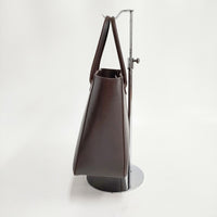 ARTS&SCIENCE Simple box bag レザー トートバッグ ブラウン レディース アーツ&サイエンス【中古】5-0227G◎