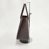 ARTS&SCIENCE Simple box bag レザー トートバッグ ブラウン レディース アーツ&サイエンス【中古】5-0227G◎