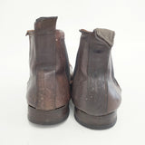 Paul Harnden PH3 サイドゴアブーツ レザーシューズ 革 ブーツ ダークブラウン レディース ポールハーデン【中古】5-1210G◎