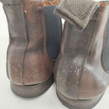 Paul Harnden PH3 サイドゴアブーツ レザーシューズ 革 ブーツ ダークブラウン レディース ポールハーデン【中古】5-1210G◎