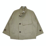 LE GLAZIK JL-8047 SGG 新品 スタンドカラー ショートコート ジャケット ライトカーキ タグ表記：LT.OLIVE レディース ルグラジック【中古】5-0420M△
